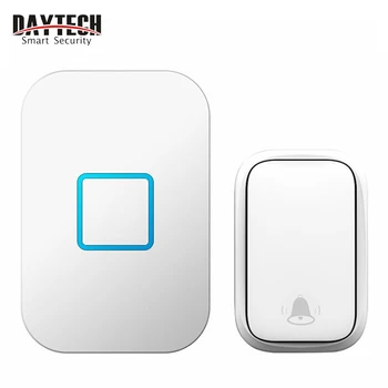 DAYTECH Wireless Doorbell DB09 Self Powered Door Bell Waterproof Button 150M Range Smart Door Chime For Home/Office (DB09WH)
DAYTECH Wireless Doorbell DB09 Self Powered Door Bell Waterproof Button 150M Range Smart Door Chime For Home/Office (DB09WH)