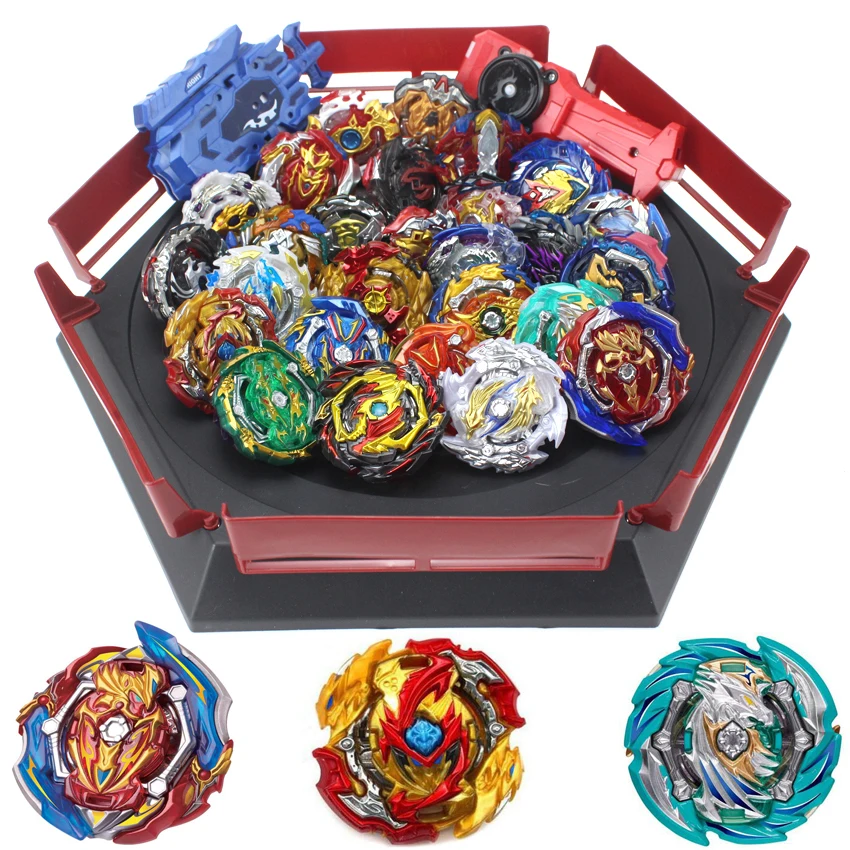 

Beyblade Burst Set Toys Beyblades Arena Bayblade Metal Fusion 4D with Launcher Spinning Top Bey Blade Blades Toy Christmas gift