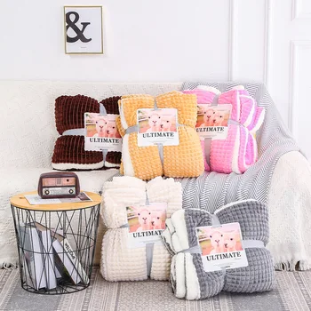 Double Layer Blanket 200*230cm Magic Fleece Throw Blankets Grid Home Soild Cover Fleece Coral Sofa Knee Bedspread Cover Cashmere
Double Layer Blanket 200*230cm Magic Fleece Throw Blankets Grid Home Soild Cover Fleece Coral Sofa Knee Bedspread Cover Cashmere