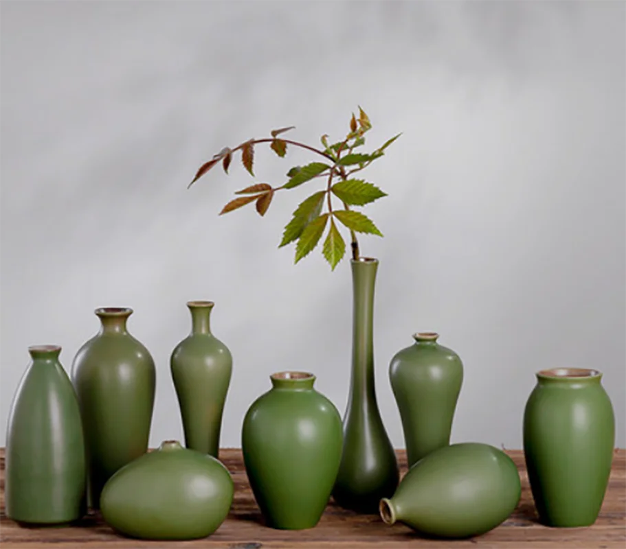 New Chinese Mini Vase Ceramic Living Room Decor Flower Arrangement Ornaments Tea Table Floral Desktop Home Zen Decorations
New Chinese Mini Vase Ceramic Living Room Decor Flower Arrangement Ornaments Tea Table Floral Desktop Home Zen Decorations