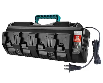 48-59-1804 4-Port Charger Station Replacement for Milwaukee M18 18V XC batteries
48-59-1804 4-Port Charger Station Replacement for Milwaukee M18 18V XC batteries