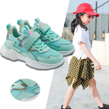 PEAKING Girls Sneakers Kids Chaussure Mesh Breathable Big Tenis Trainers Infantil Children Footwear Jogging Sport Shoes for Girl
PEAKING Girls Sneakers Kids Chaussure Mesh Breathable Big Tenis Trainers Infantil Children Footwear Jogging Sport Shoes for Girl