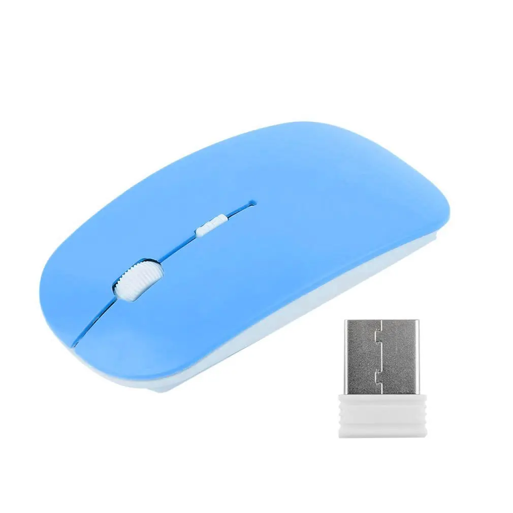 2.4GHz Wireless Optical Mouse 4 Keys Computer PC Mice USB 2.0 Ergonomically Design Ultra Slim Fashion Mouse
2.4GHz Wireless Optical Mouse 4 Keys Computer PC Mice USB 2.0 Ergonomically Design Ultra Slim Fashion Mouse