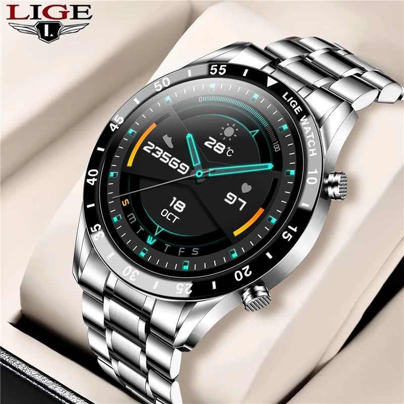 The 2020 smart watch is only equipped with a full-screen touch heart rate and business smart watch, suitable for Android and IOS
The 2020 smart watch is only equipped with a full-screen touch heart rate and business smart watch, suitable for Android and IOS