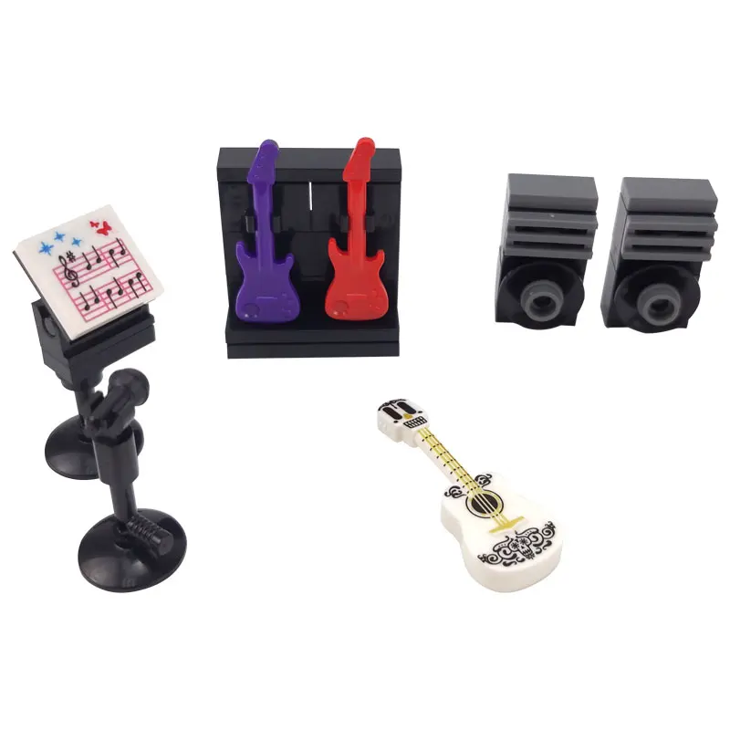 Compatible for Legoing City Blocks The Sing Musical Instrument DIY Building Blocks Bricks Toys for Children MOC Block Toy
Compatible for Legoing City Blocks The Sing Musical Instrument DIY Building Blocks Bricks Toys for Children MOC Block Toy