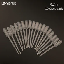 1000pcs/pack 0.2ml Pasteur Pipette Disposable Safe Plastic Eye Dropper Graduated Transfer Pipettes for Lab Experiment Supplies
1000pcs/pack 0.2ml Pasteur Pipette Disposable Safe Plastic Eye Dropper Graduated Transfer Pipettes for Lab Experiment Supplies