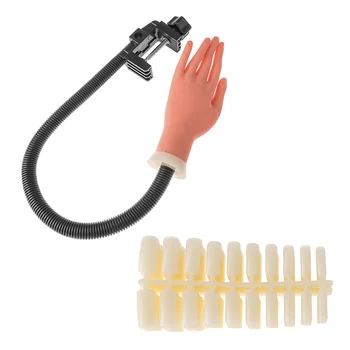 Professional Nail Trainer Practice Hand Flexible Fake Finger Adjustable Nail Art Model Hand For Training Tools Manicure Nail
Professional Nail Trainer Practice Hand Flexible Fake Finger Adjustable Nail Art Model Hand For Training Tools Manicure Nail