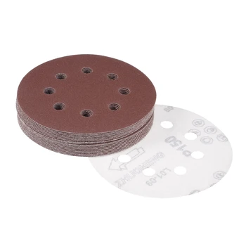 uxcell 20Pcs 5 Inch 8 Hole Hook and Loop Sanding Disc 150 Grit Flocking Sandpaper Random Orbital Sander Paper
uxcell 20Pcs 5 Inch 8 Hole Hook and Loop Sanding Disc 150 Grit Flocking Sandpaper Random Orbital Sander Paper