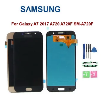 LCD For Samsung Galaxy A7 2017 A720 A720F A720M LCD Display Screen Touch Digitizer Assembly with a set of assembling tool
LCD For Samsung Galaxy A7 2017 A720 A720F A720M LCD Display Screen Touch Digitizer Assembly with a set of assembling tool