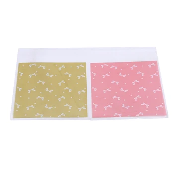 100pcs/pack 14x14cm Printed Bow Bag Chocolate Cookie Pastry Macaron Candy Bag Household Kitchen Baking Food Packaging Bag 
100pcs/pack 14x14cm Printed Bow Bag Chocolate Cookie Pastry Macaron Candy Bag Household Kitchen Baking Food Packaging Bag