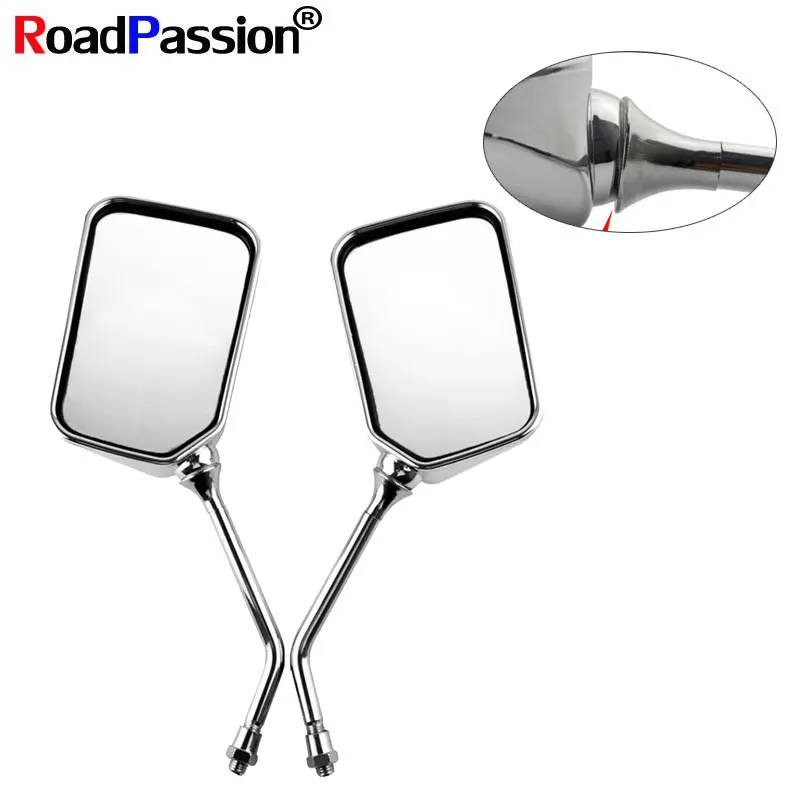 

Road Passion Motorcycle Accessories Rear Side View Mirrors For HONDA CB400 VTEC400 VTR250 CB-1 CB250 CB750 CB1000 CB1300