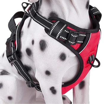 Dog Harness NO PULL Reflective Breathable Adjustable Dog Vest Pet Walking Harness For Small Medium Large Dogs Pitbull
Dog Harness NO PULL Reflective Breathable Adjustable Dog Vest Pet Walking Harness For Small Medium Large Dogs Pitbull