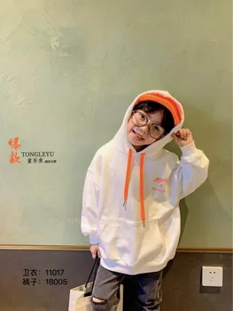 Tong Lok Fish Brand Childrenswear 2020 Spring and Autumn Korean-style New Style Men and Women Children Printed Versatile Hoodie
Tong Lok Fish Brand Childrenswear 2020 Spring and Autumn Korean-style New Style Men and Women Children Printed Versatile Hoodie