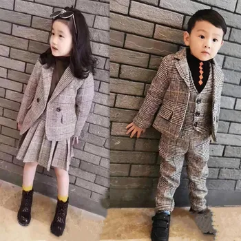 2020 spring new suit three-piece suit quilted thickened brother and sister clothes brother and sister clothes two-piece suit
2020 spring new suit three-piece suit quilted thickened brother and sister clothes brother and sister clothes two-piece suit