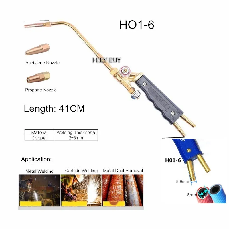 Gun Shooting Suction Type Injection Style Manual Welding Torch Oxygen Jet Suction Manual Propane Acetylene Welder Torches H01-6
Gun Shooting Suction Type Injection Style Manual Welding Torch Oxygen Jet Suction Manual Propane Acetylene Welder Torches H01-6