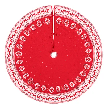 1pc Christmas Tree Bottom Skirt 48 Inch Snowflake Elk PatternTree Bottom Apron Carpet Christmas New Year Scene Decoration
1pc Christmas Tree Bottom Skirt 48 Inch Snowflake Elk PatternTree Bottom Apron Carpet Christmas New Year Scene Decoration