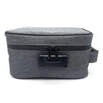 Document Smell Proof Bag Storage Pouch Activated Carbon Waterproof Password Lock
Document Smell Proof Bag Storage Pouch Activated Carbon Waterproof Password Lock