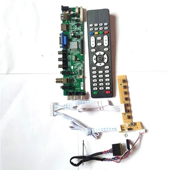For LP156WH9-TLA1/TLA2 1366*768 DVB digital LVDS 40-Pin universal HDMI VGA USB AV TV 3663 monitor LCD Controller board DIY Kit 
For LP156WH9-TLA1/TLA2 1366*768 DVB digital LVDS 40-Pin universal HDMI VGA USB AV TV 3663 monitor LCD Controller board DIY Kit