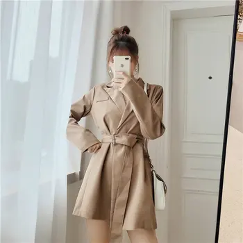 Alien Kitty New Autumn Slimming Lining Female Sashes Brief Solid Women All-Match Office Ladies Vintage Loose Mid-Length Blazers
Alien Kitty New Autumn Slimming Lining Female Sashes Brief Solid Women All-Match Office Ladies Vintage Loose Mid-Length Blazers