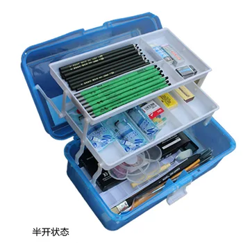 pan xi Manicure Toolbox Translucent Sorting Box for Collection Plastic Three Layer Large Size Fine Art Paint Box
pan xi Manicure Toolbox Translucent Sorting Box for Collection Plastic Three Layer Large Size Fine Art Paint Box