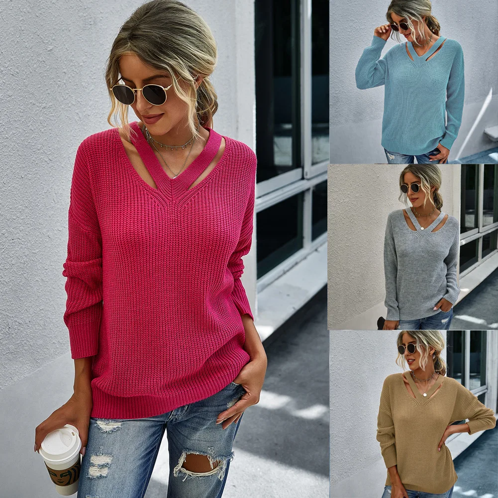 GHZTYF Pullovers for Women Sweaters Hollow Out Tops 2020 Ladies Long Sleeve Pullover Winter Sweater Clothes
GHZTYF Pullovers for Women Sweaters Hollow Out Tops 2020 Ladies Long Sleeve Pullover Winter Sweater Clothes