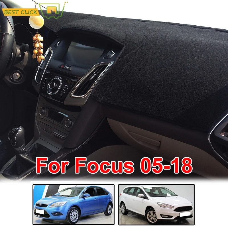 Коврик Xukey для приборной панели Ford Focus 2 3 MK2 MK3 2005 2018|dashmats| |