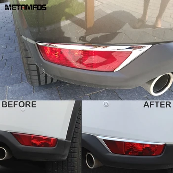 For Mazda CX-5 CX5 KF 2017-2019 2020 Chrome Rear Fog Lamp Light Eyebrow Tail Foglight Cover Molding Trim Exterior Accessories
For Mazda CX-5 CX5 KF 2017-2019 2020 Chrome Rear Fog Lamp Light Eyebrow Tail Foglight Cover Molding Trim Exterior Accessories