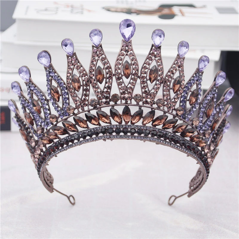 New Gorgeous Crystal Large Bridal Crown Royal Queen Wedding Crown Headband Tiaras and Crown Hair Jewelry Pageant Headdress 
New Gorgeous Crystal Large Bridal Crown Royal Queen Wedding Crown Headband Tiaras and Crown Hair Jewelry Pageant Headdress