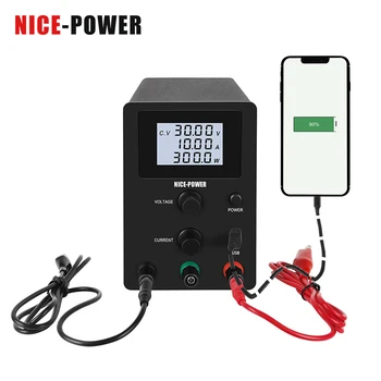 NICE-POWER Laboratory Power Supplies DC Switching Power Supply Lab Bench Source Digital 30v Current Stabilizer Eye protection
NICE-POWER Laboratory Power Supplies DC Switching Power Supply Lab Bench Source Digital 30v Current Stabilizer Eye protection