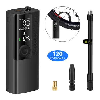 Portable Air Compressor Tire Inflator 120 PSI Electric Auto Pump for Car Motorcycle Bick with Emergency LED Light
Portable Air Compressor Tire Inflator 120 PSI Electric Auto Pump for Car Motorcycle Bick with Emergency LED Light