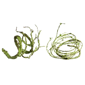 2x Flexible Bendable Artificial Tree Vine Jungle Vines Pet Habitat Decor for Lizard Frogs Snakes and More Reptiles-Slender Style
2x Flexible Bendable Artificial Tree Vine Jungle Vines Pet Habitat Decor for Lizard Frogs Snakes and More Reptiles-Slender Style