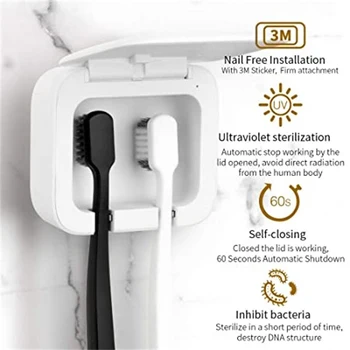 Portable Germicidal Lamp Ozone Bulb UVC Protection Individual Double Tube UV Toothbrush Sterilizer, Health UV Disinfection Lamp
Portable Germicidal Lamp Ozone Bulb UVC Protection Individual Double Tube UV Toothbrush Sterilizer, Health UV Disinfection Lamp