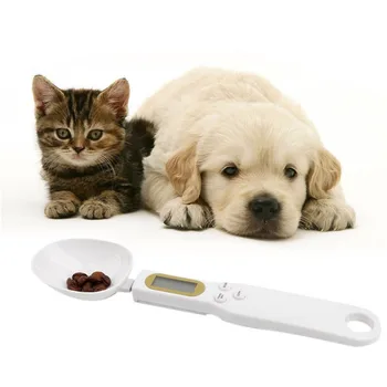500g/0.1g Multifunctionl Spoon Measuring Scoop Cup LED Display Pet Food Scale Cup Feeding Bowl Kitchen Scale Dog Feeders N*
500g/0.1g Multifunctionl Spoon Measuring Scoop Cup LED Display Pet Food Scale Cup Feeding Bowl Kitchen Scale Dog Feeders N*