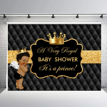 Royal prince boy baby shower backdrop birthday party decor background photo photography vinyl black leather gold crown B-877
Royal prince boy baby shower backdrop birthday party decor background photo photography vinyl black leather gold crown B-877
