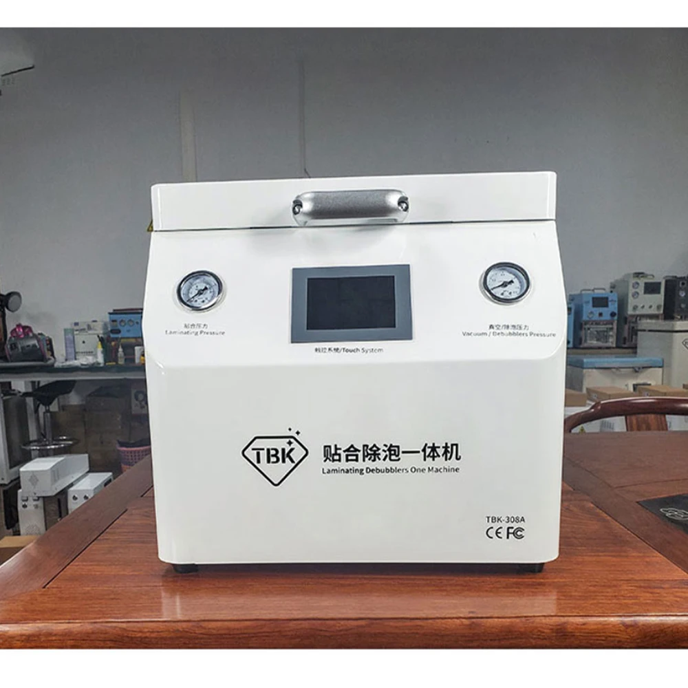 Laminating Machine Defoaming Machine Integrated Machine 15 Inch Flat Curved Screen Laminating Vacuum Pressing Machine TBK-308A
Laminating Machine Defoaming Machine Integrated Machine 15 Inch Flat Curved Screen Laminating Vacuum Pressing Machine TBK-308A