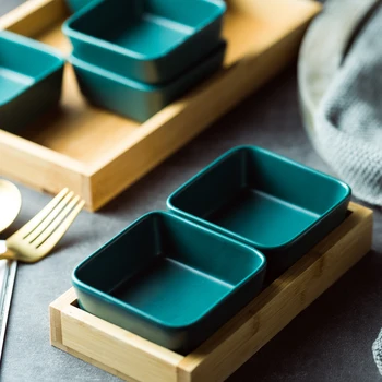 Nordic Square Sauce Dish Tray Ceramic Snacks Mustard Ketchup Seasoning Dishes Vinegar Mustard Plate Household Kitchen Tableware
Nordic Square Sauce Dish Tray Ceramic Snacks Mustard Ketchup Seasoning Dishes Vinegar Mustard Plate Household Kitchen Tableware
