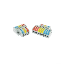Connector wire connector Mini fast SPL 633/933 series universal compact wire push in terminal block made in China
Connector wire connector Mini fast SPL 633/933 series universal compact wire push in terminal block made in China