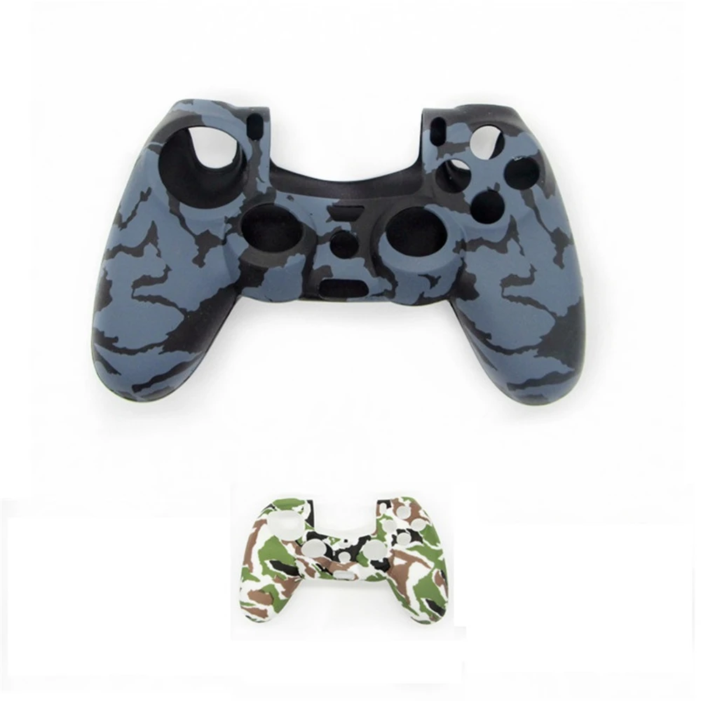 

Silicone Case New Type Camouflage Special Design Soft Silicone Gel Skin Protective Rubber Cover Case For PS4 Wireless Controller
