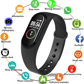 M4 SmartBand Wristband Heart rate/Blood/Pressure/Heart Rate Monitor/Pedometer Sport Smart Watch Bracelet Health Fitness bracelet
M4 SmartBand Wristband Heart rate/Blood/Pressure/Heart Rate Monitor/Pedometer Sport Smart Watch Bracelet Health Fitness bracelet