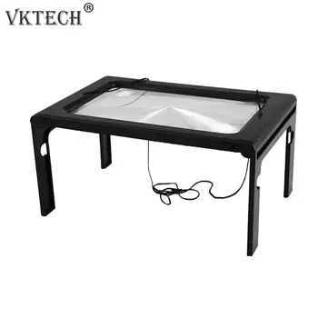 USB Illuminated Table Magnifier 4 Feet Retractable Desk Type Reading Loupe Magnifying Glass with LED Light Read Newspaper Books
USB Illuminated Table Magnifier 4 Feet Retractable Desk Type Reading Loupe Magnifying Glass with LED Light Read Newspaper Books