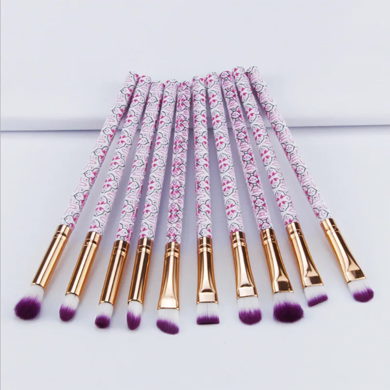 10pcs/Lot Eyeliner Makeup Brushes Set Women Make Up Tools Eyebrow Cosmetic Kit Bohemia Style Brush
10pcs/Lot Eyeliner Makeup Brushes Set Women Make Up Tools Eyebrow Cosmetic Kit Bohemia Style Brush