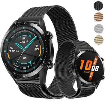 Milanese Strap For Huawei Watch GT/GT2 2 46MM 2Pro/Active/HONOR Magic 2 Smart Watch Band 22MM Straps For TicWatch Pro Wristband
Milanese Strap For Huawei Watch GT/GT2 2 46MM 2Pro/Active/HONOR Magic 2 Smart Watch Band 22MM Straps For TicWatch Pro Wristband