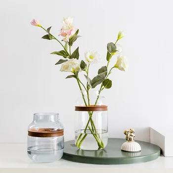 CREATIVE NORDIC STYLE TRANSPARENT GLASS LEATHER VASE LIVING ROOM DRIED FLOWERS DINING TABLE DECORATIVE FLOWER DECORATION
CREATIVE NORDIC STYLE TRANSPARENT GLASS LEATHER VASE LIVING ROOM DRIED FLOWERS DINING TABLE DECORATIVE FLOWER DECORATION