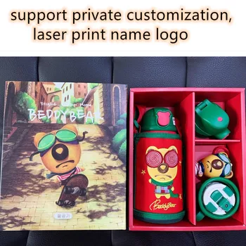 Beddybear Customized name logo Insulation Pot Cartoon Cup Water Cup 24Hours Keep warm Insulation Child Use 304 Stainless Steel
Beddybear Customized name logo Insulation Pot Cartoon Cup Water Cup 24Hours Keep warm Insulation Child Use 304 Stainless Steel