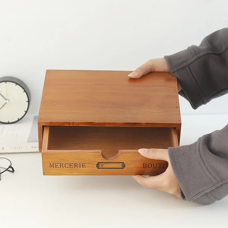 Storage Organizer Wood Box Japanese Retro Wooden Box Drawer Receipt Box Receipt Desktop Finishing Box Wooden Drawer Cabinet
Storage Organizer Wood Box Japanese Retro Wooden Box Drawer Receipt Box Receipt Desktop Finishing Box Wooden Drawer Cabinet