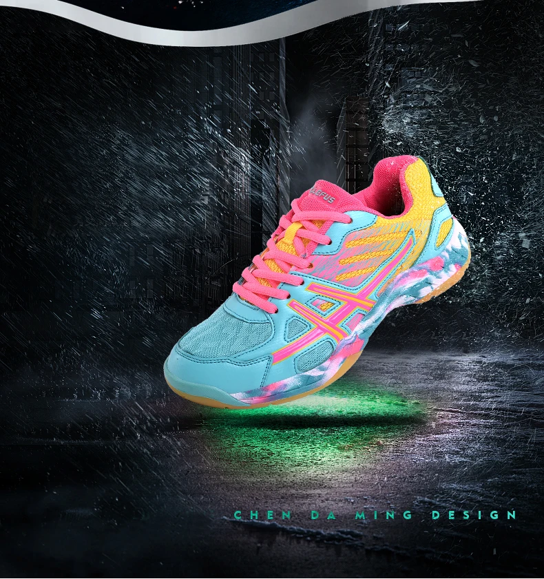 Description Picture 6 of itemMen Professional Volleyball Shoes Unisex Sports Breathable Damping Shoes Women Mesh Wear-resistant Sneakers size 35-45