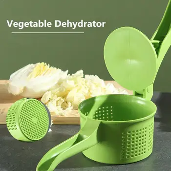 Multifunction Vegetable Dehydrator Salad Dryer Fruit Mashed Kitchen Tool Juicer Food Potato Salad Press Drain Basket O3B8
Multifunction Vegetable Dehydrator Salad Dryer Fruit Mashed Kitchen Tool Juicer Food Potato Salad Press Drain Basket O3B8