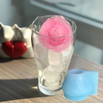3D Silicone Rose Shape Ice Cubes Mold Mould for Cocktails Drink Iced Tea Kitchen UND Sale
3D Silicone Rose Shape Ice Cubes Mold Mould for Cocktails Drink Iced Tea Kitchen UND Sale