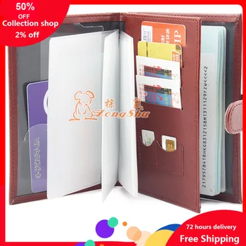 High Multiple Files Function Passport Set Plug-in wallet for credit cards holder Basis Two-in-one Mix Driver's License Hasp Hot
High Multiple Files Function Passport Set Plug-in wallet for credit cards holder Basis Two-in-one Mix Driver's License Hasp Hot