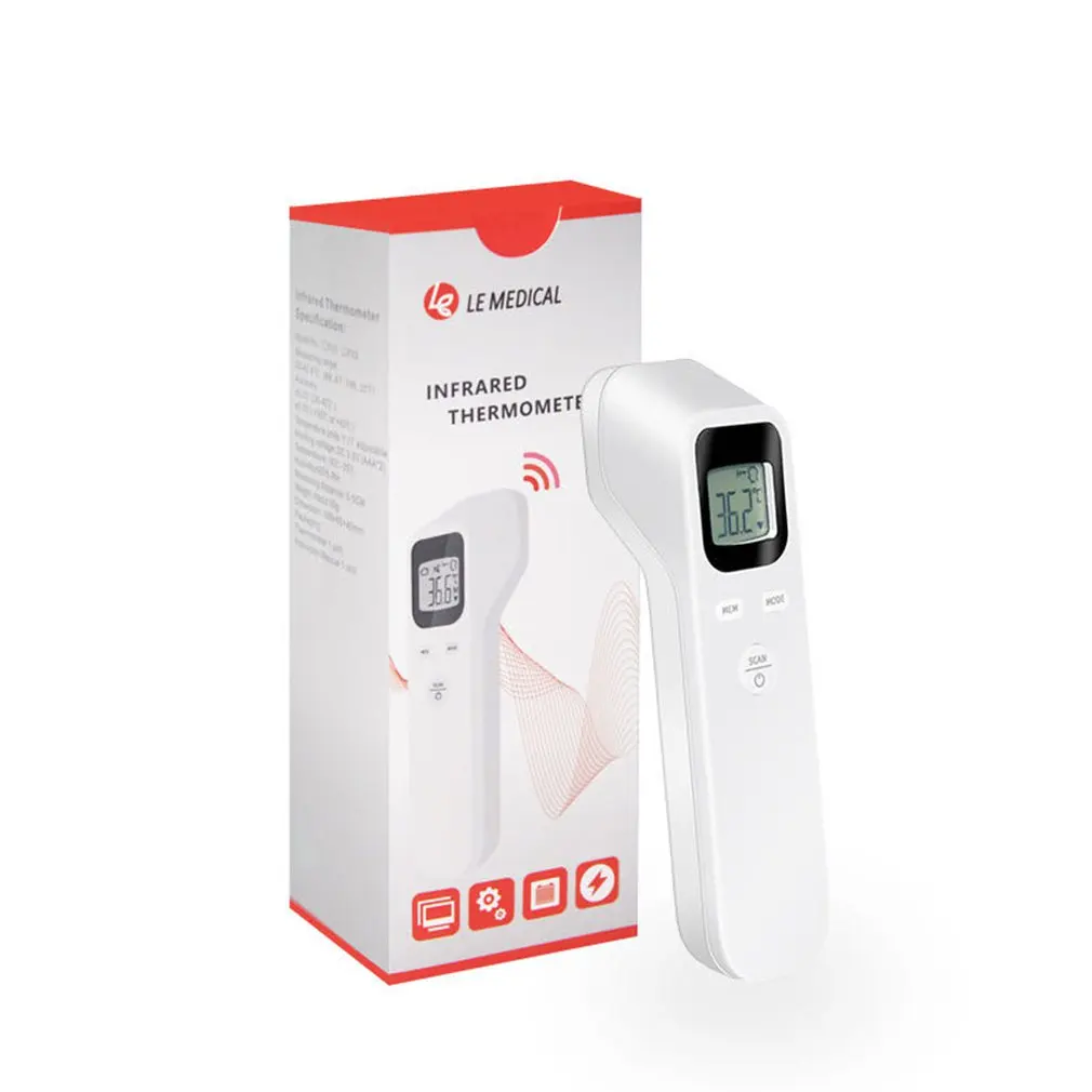 Infrared Electric Thermometer With LCD Display Digital Laser Temperature Tool Non-Contact Infrared Thermometer
Infrared Electric Thermometer With LCD Display Digital Laser Temperature Tool Non-Contact Infrared Thermometer